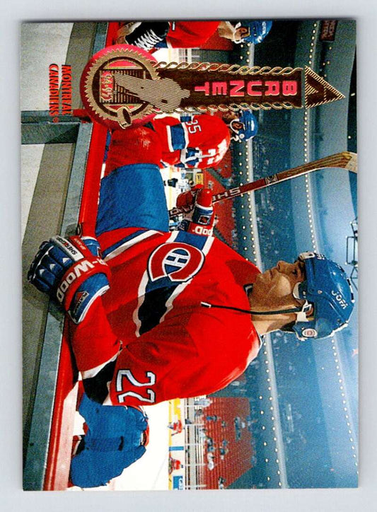 1994-95 Pinnacle #452 Benoit Brunet  Montreal Canadiens  Image 1