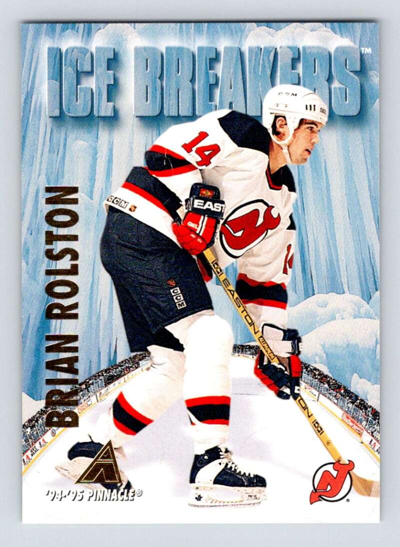 1994-95 Pinnacle #473 Brian Rolston IB  New Jersey Devils  Image 1