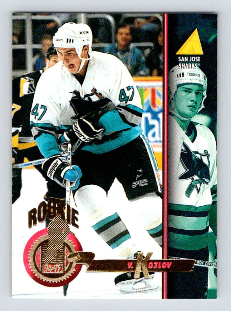 1994-95 Pinnacle #481 Viktor Kozlov  San Jose Sharks  Image 1