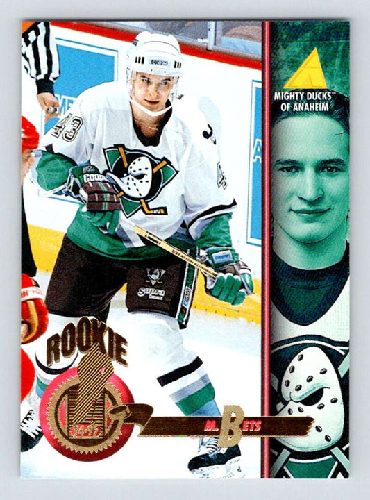 1994-95 Pinnacle #483 Maxim Bets  Anaheim Ducks  Image 1