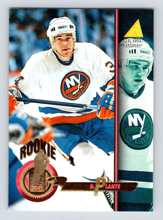 1994-95 Pinnacle #488 Dan Plante  RC Rookie New York Islanders  Image 1