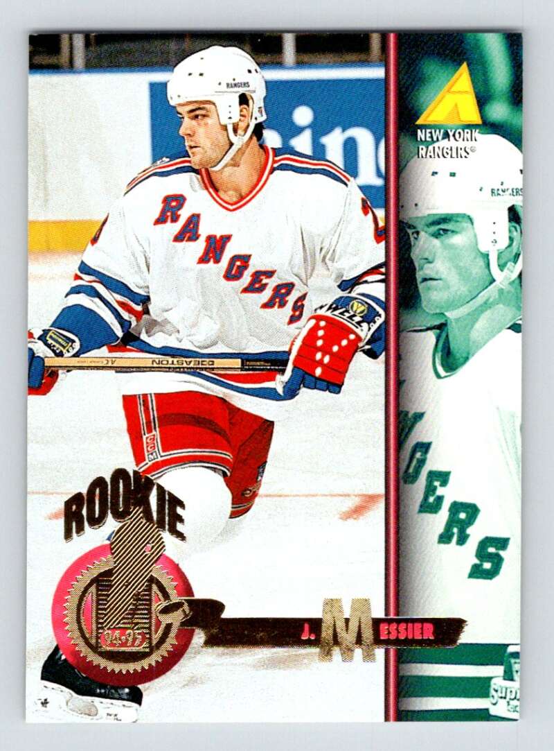 1994-95 Pinnacle #497 Joby Messier  New York Rangers  Image 1