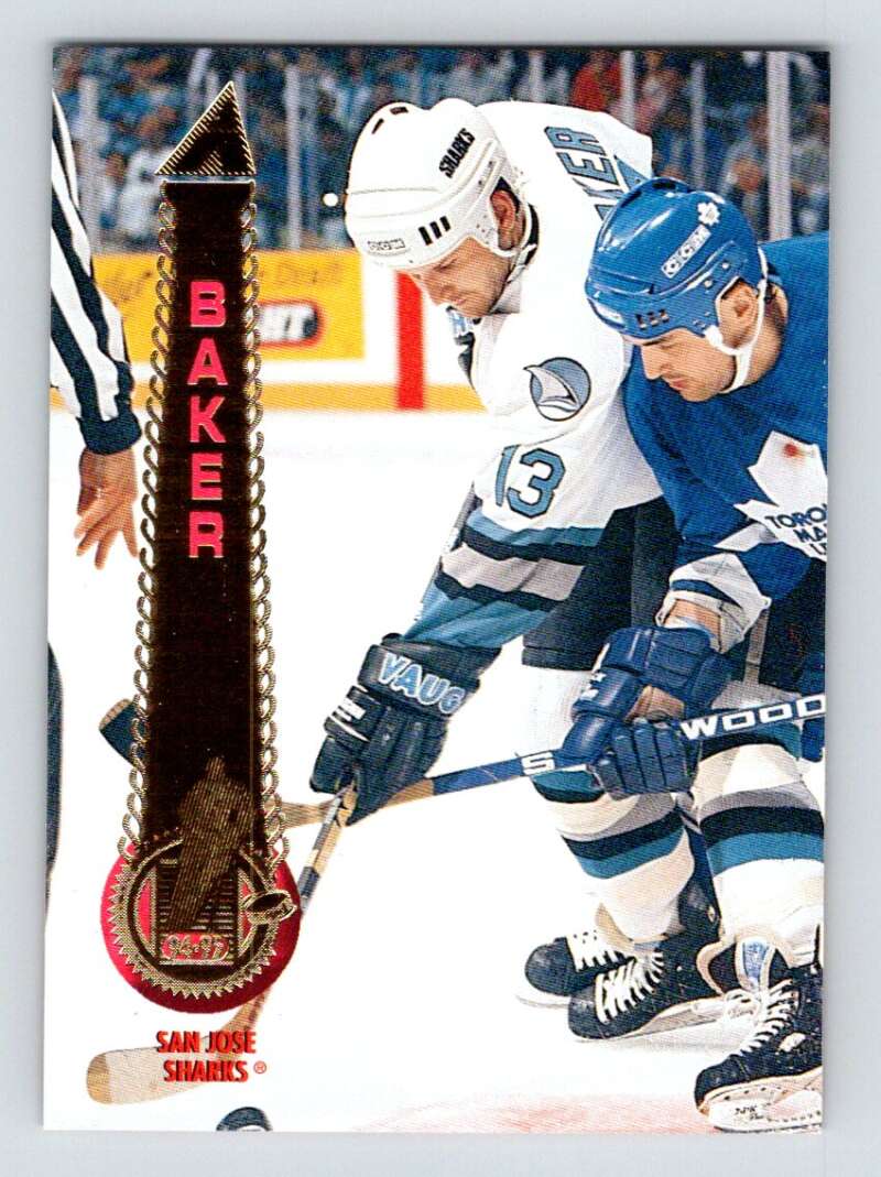 1994-95 Pinnacle #502 Jamie Baker  San Jose Sharks  Image 1