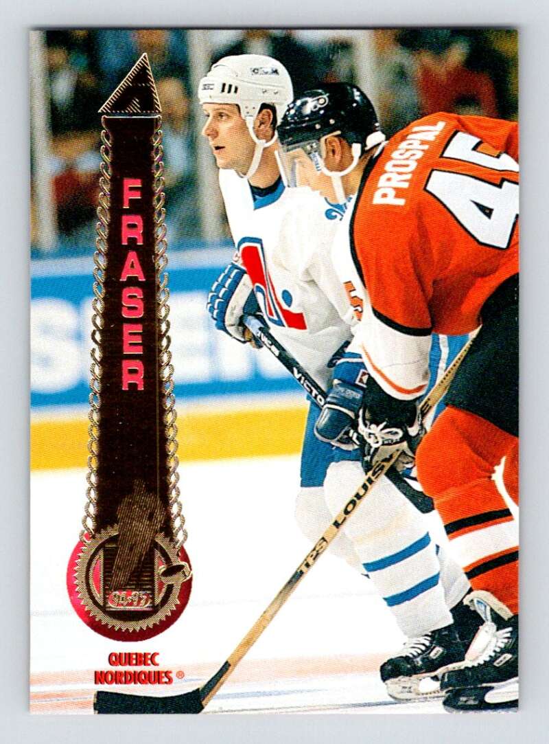 1994-95 Pinnacle #513 Iain Fraser  Quebec Nordiques  Image 1