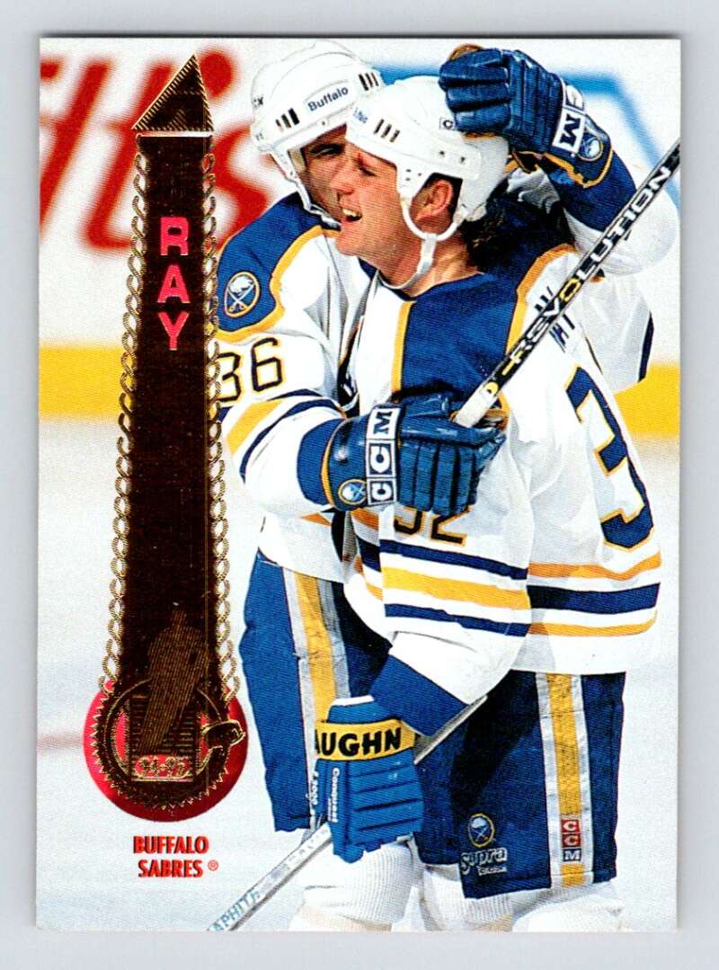 1994-95 Pinnacle #514 Rob Ray  Buffalo Sabres  Image 1