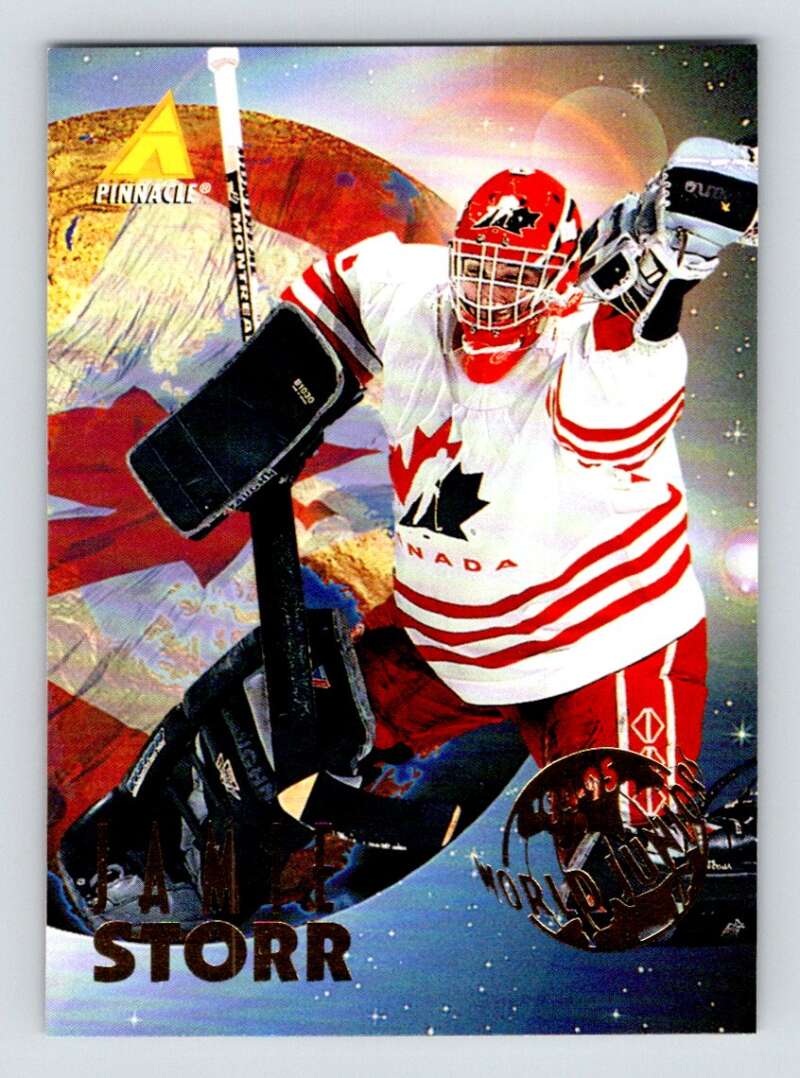 1994-95 Pinnacle #521 Jamie Storr  Los Angeles Kings  Image 1