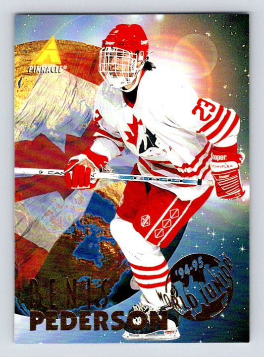 1994-95 Pinnacle #538 Denis Pederson  RC Rookie  Image 1