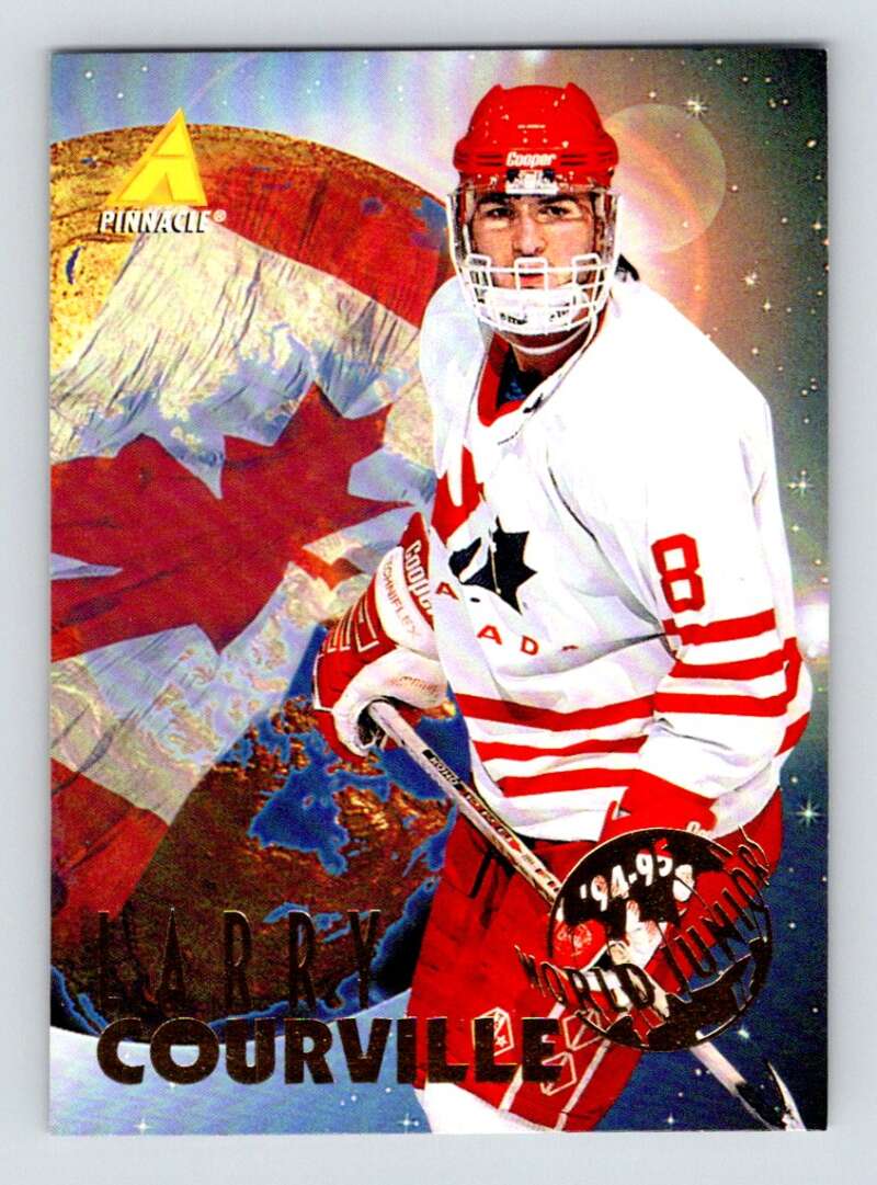 1994-95 Pinnacle #540 Larry Courville  RC Rookie  Image 1