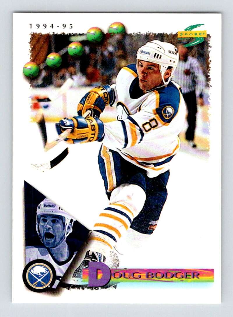 1994-95 Score Hockey #198 Doug Bodger  Buffalo Sabres  V90863 Image 1