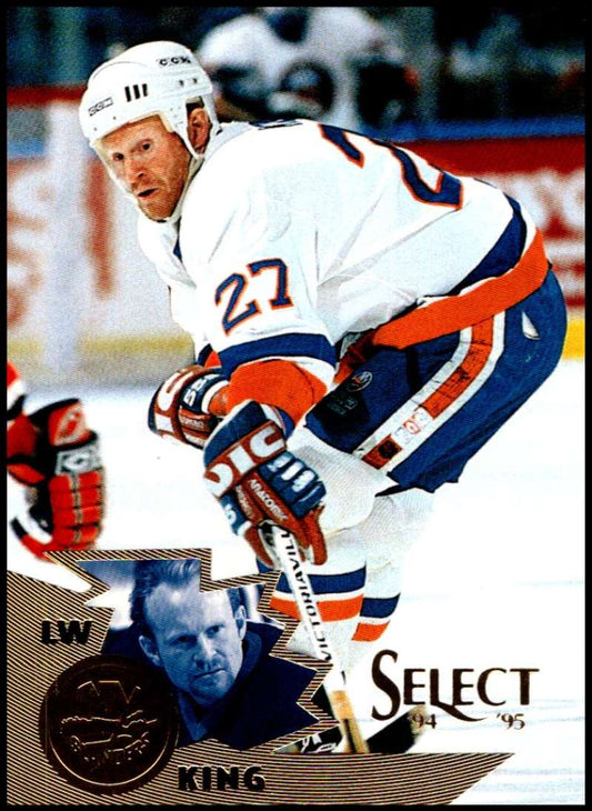 1994-95 Select Hockey #9 Derek King  New York Islanders  V89864 Image 1