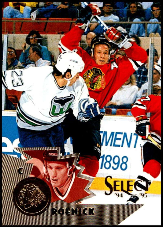 1994-95 Select Hockey #29 Jeremy Roenick  Chicago Blackhawks  V89884 Image 1