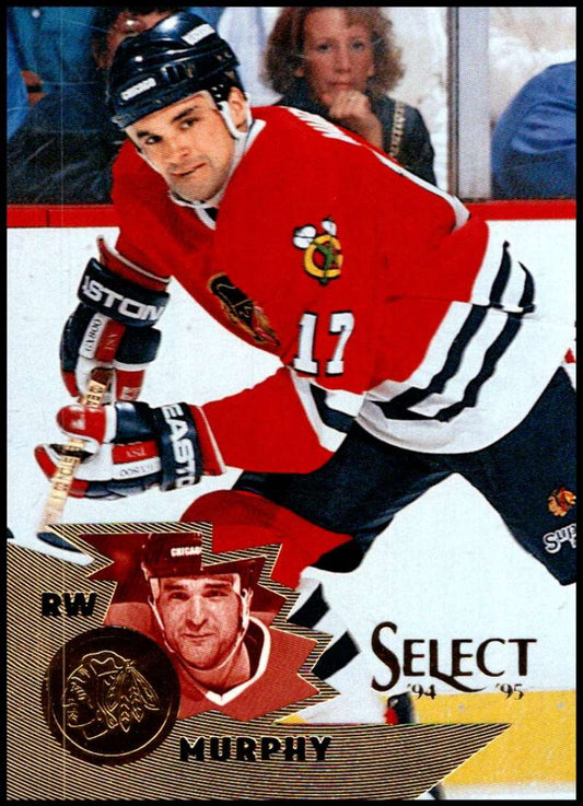 1994-95 Select Hockey #44 Joe Murphy  Chicago Blackhawks  V89898 Image 1