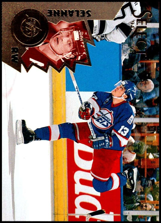 1994-95 Select Hockey #74 Teemu Selanne  Winnipeg Jets  V89928 Image 1