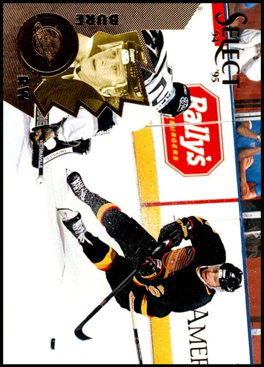 1994-95 Select Hockey #92 Pavel Bure  Vancouver Canucks  V89946 Image 1