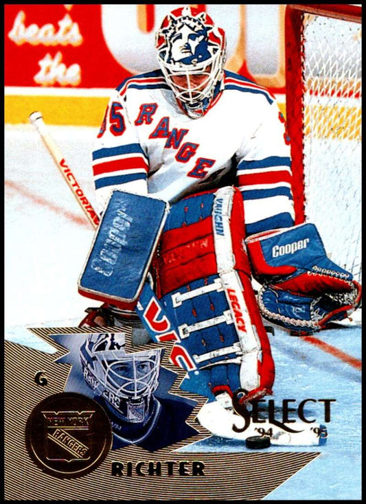 1994-95 Select Hockey #133 Mike Richter  New York Rangers  V89987 Image 1