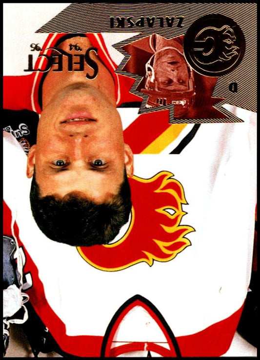 1994-95 Select Hockey #140 Zarley Zalapski  Calgary Flames  V89994 Image 1