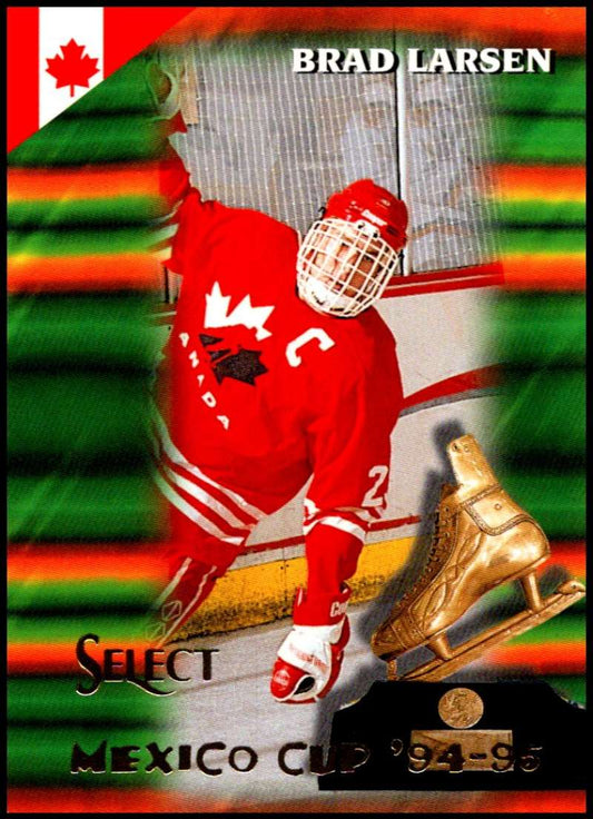1994-95 Select Hockey #164 Brad Larsen  RC Rookie  V90018 Image 1