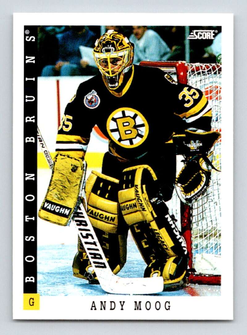 1993-94 Score Canadian #11 Andy Moog Hockey  Image 1