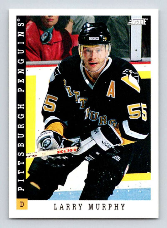 1993-94 Score Canadian #23 Larry Murphy Hockey Pittsburgh Penguins  Image 1