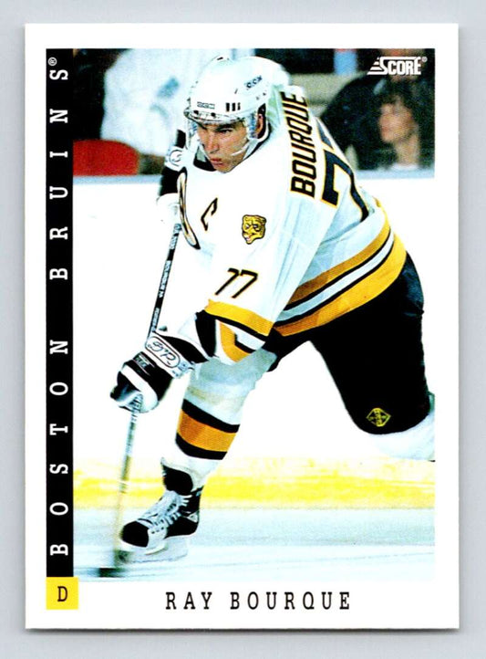 1993-94 Score Canadian #29 Ray Bourque Hockey Boston Bruins  Image 1