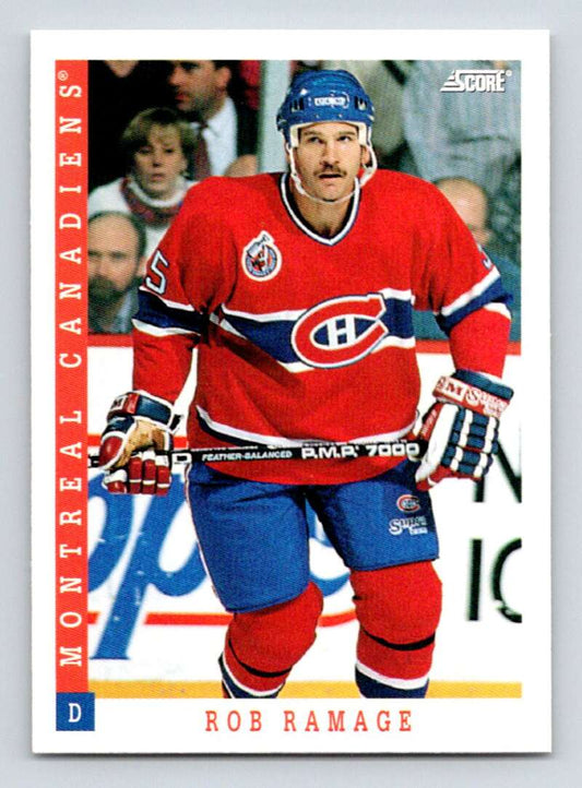 1993-94 Score Canadian #36 Rob Ramage Hockey  Image 1
