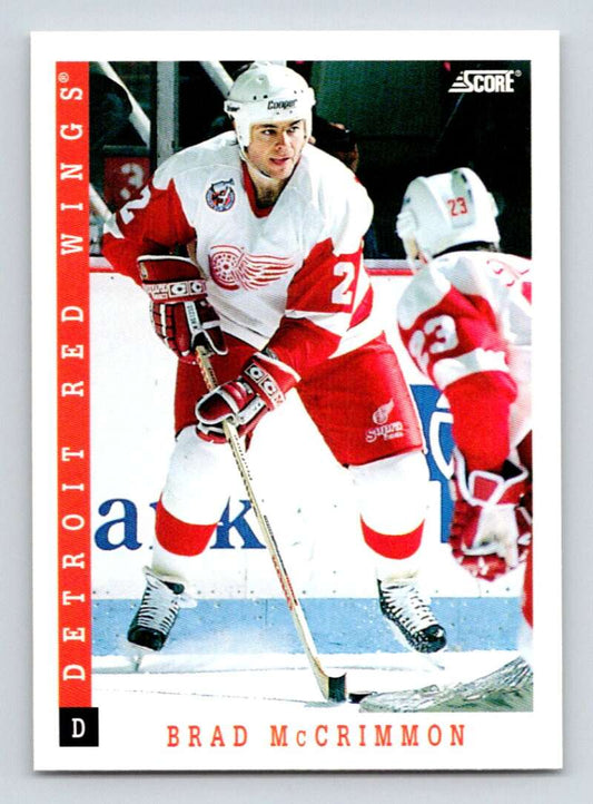 1993-94 Score Canadian #54 Brad McCrimmon Hockey  Image 1