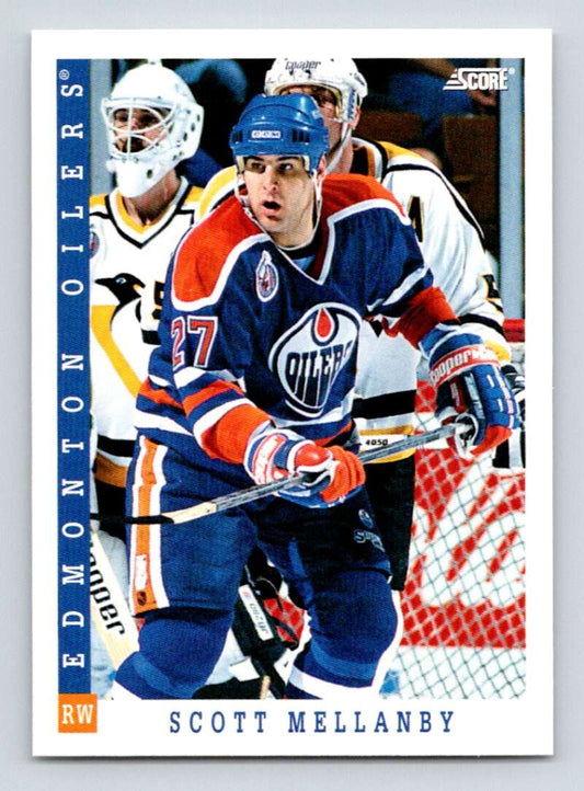 1993-94 Score Canadian #63 Scott Mellanby Hockey  Image 1