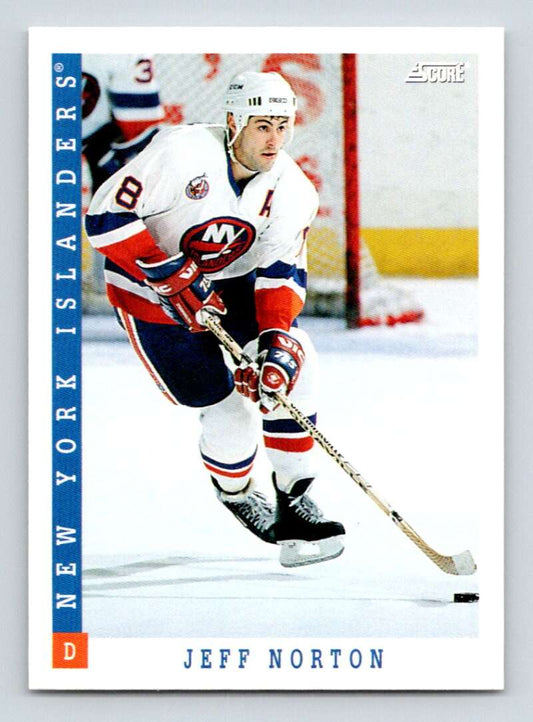 1993-94 Score Canadian #69 Jeff Norton Hockey  Image 1