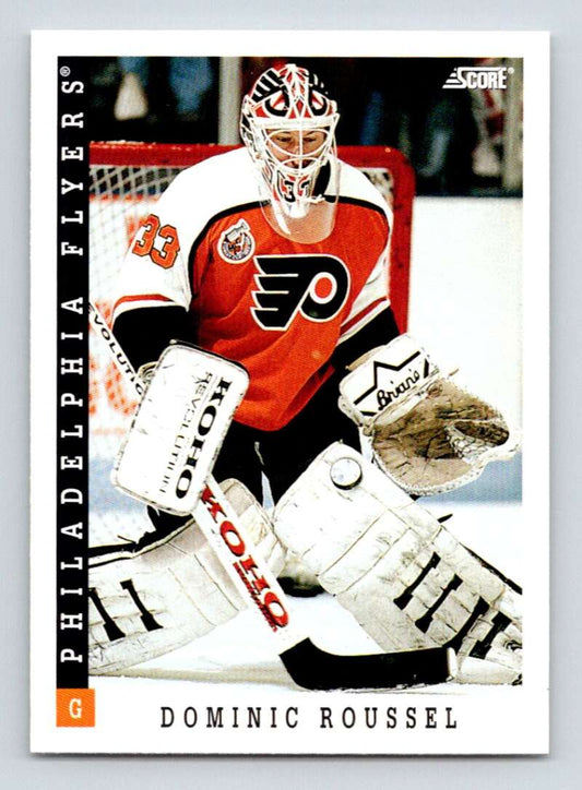 1993-94 Score Canadian #82 Dominic Roussel Hockey Philadelphia Flyers  Image 1