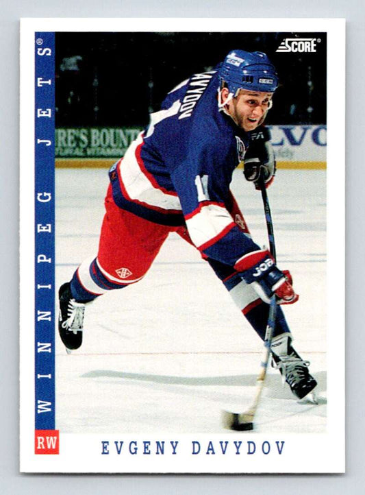 1993-94 Score Canadian #114 Evgeny Davydov Hockey Florida Panthers  Image 1