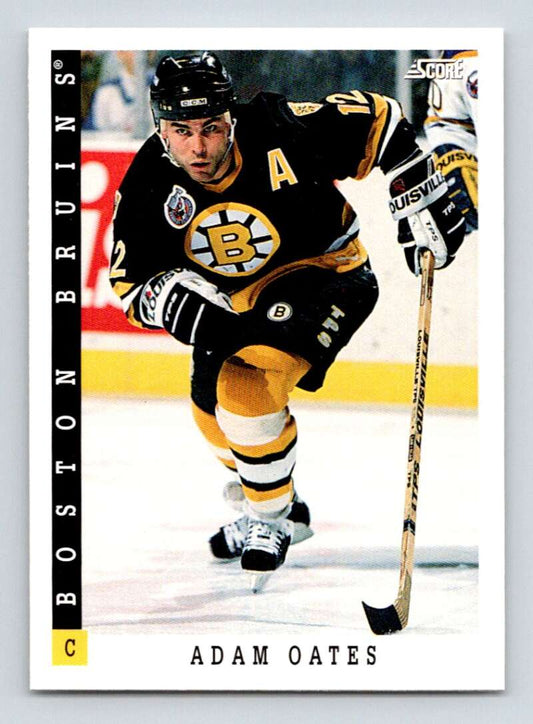 1993-94 Score Canadian #125 Adam Oates Hockey Boston Bruins  Image 1