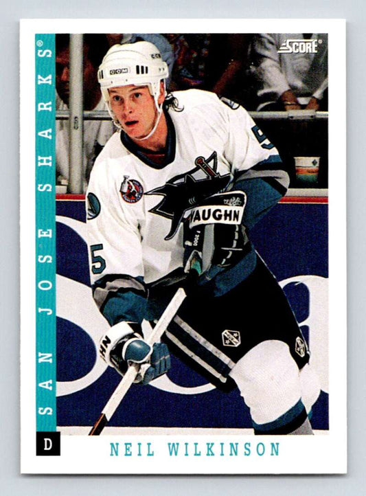 1993-94 Score Canadian #138 Neil Wilkinson Hockey  Image 1