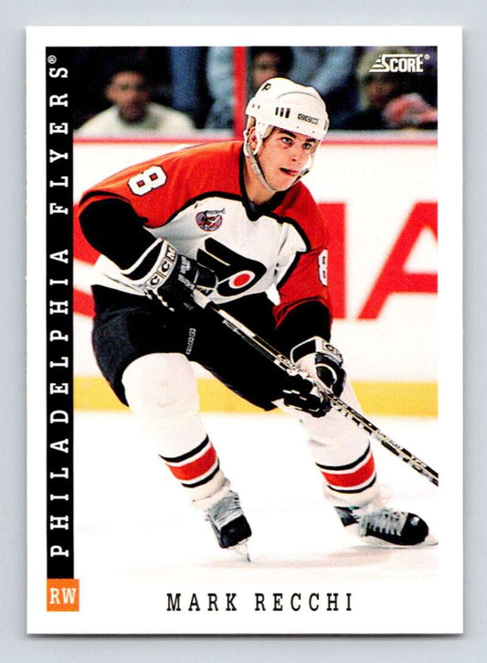 1993-94 Score Canadian #150 Mark Recchi Hockey Philadelphia Flyers  Image 1