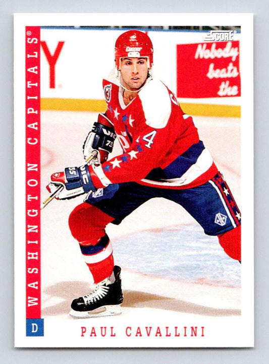 1993-94 Score Canadian #172 Paul Cavallini Hockey  Image 1
