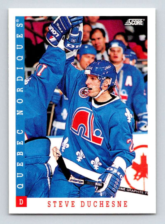 1993-94 Score Canadian #190 Steve Duchesne Hockey  Image 1