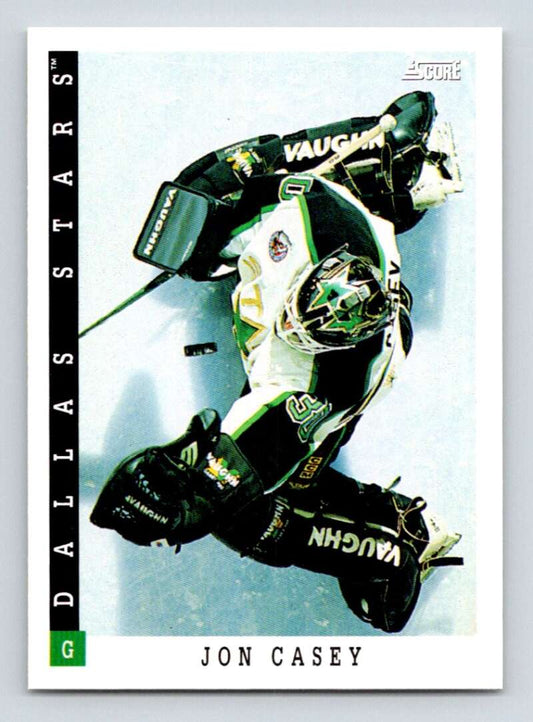 1993-94 Score Canadian #193 Jon Casey Hockey  Image 1