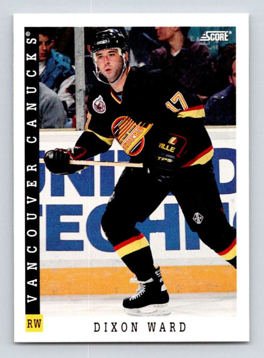 1993-94 Score Canadian #210 Dixon Ward Hockey  Image 1