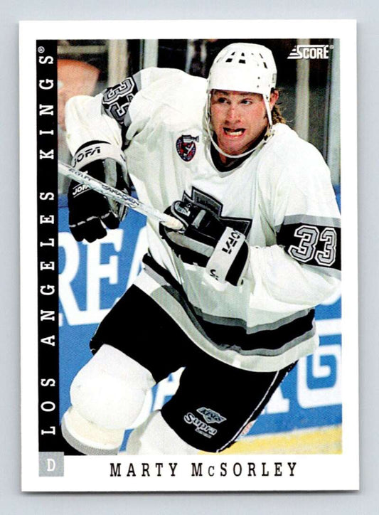 1993-94 Score Canadian #212 Marty McSorley Hockey  Image 1