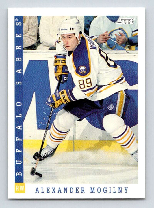 1993-94 Score Canadian #222 Alexander Mogilny Hockey Buffalo Sabres  Image 1