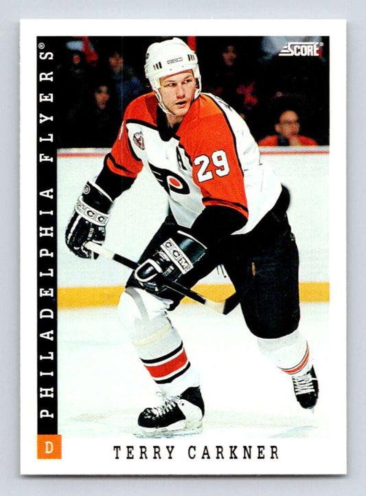 1993-94 Score Canadian #233 Terry Carkner Hockey  Image 1