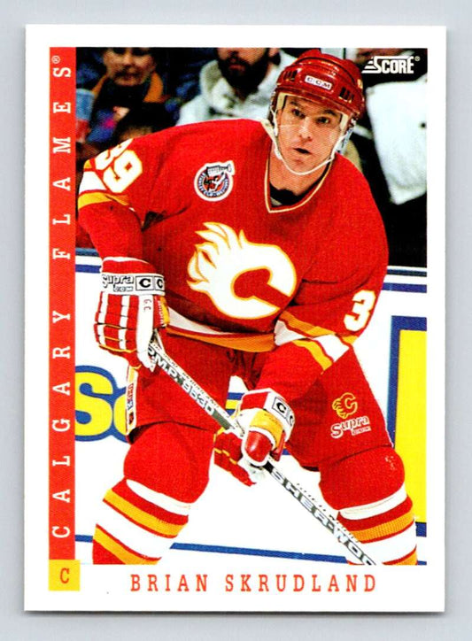 1993-94 Score Canadian #258 Brian Skrudland Hockey  Image 1