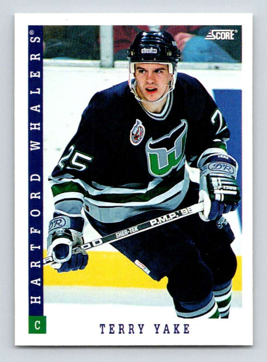 1993-94 Score Canadian #259 Terry Yake Hockey  Image 1