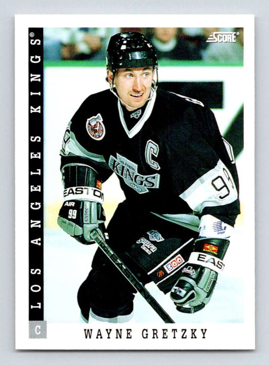 1993-94 Score Canadian #300 Wayne Gretzky Hockey Los Angeles Kings  Image 1
