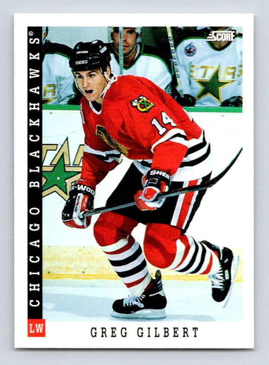 1993-94 Score Canadian #305 Greg Gilbert Hockey  Image 1