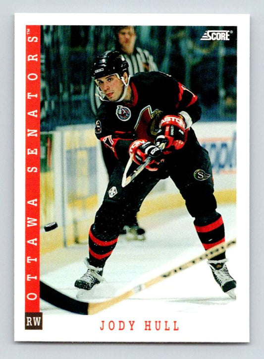 1993-94 Score Canadian #320 Jody Hull Hockey  Image 1