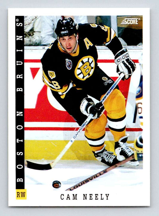 1993-94 Score Canadian #342 Cam Neely Hockey Boston Bruins  Image 1
