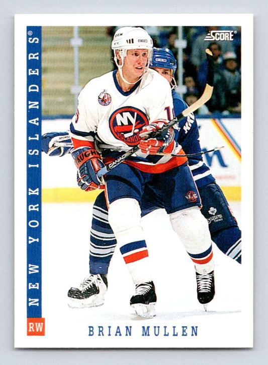 1993-94 Score Canadian #347 Brian Mullen Hockey  Image 1