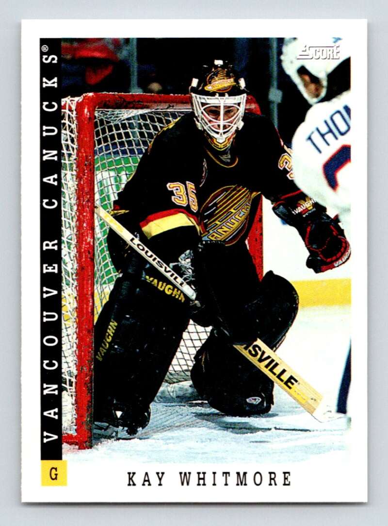 1993-94 Score Canadian #360 Kay Whitmore Hockey  Image 1