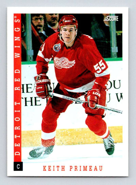 1993-94 Score Canadian #364 Keith Primeau Hockey Detroit Red Wings  Image 1
