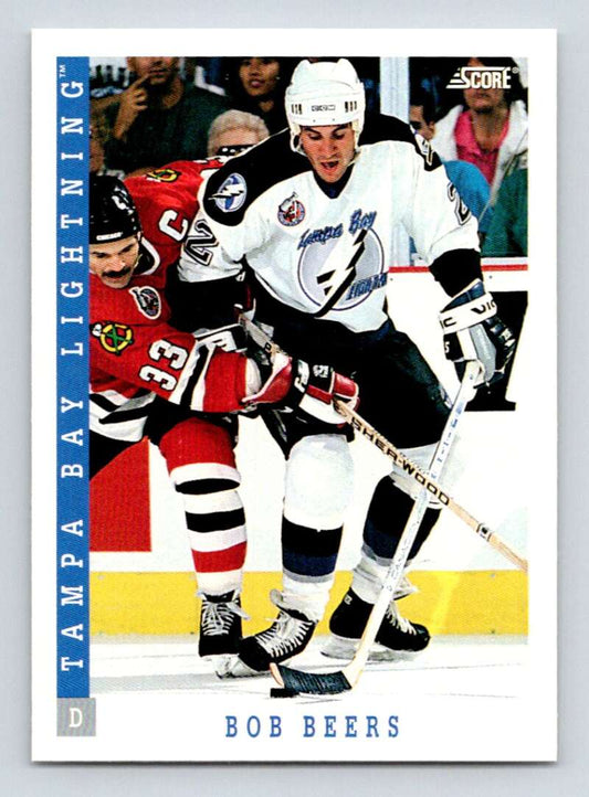 1993-94 Score Canadian #369 Bob Beers Hockey  Image 1